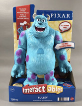 Disney PIXAR Monsters Inc SULLEY Interactables 8&quot; English Talking Figure  - $21.68