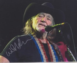 Signed WILLIE NELSON PHOTO Autographed with # HOLOGRAM COA + Signature Pick - $149.99