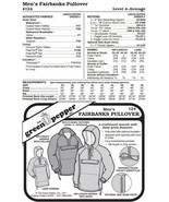 Men&#39;s Fairbanks Pullover Coat Jacket #124 Sewing Pattern (Pattern Only) ... - £7.83 GBP