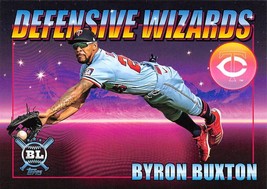 2021 Topps Big League Defensive Wizards #DW12 Byron Buxton Minnesota Twins ⚾ - $0.89