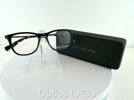 John Varvatos V 418 BLACK 52-18-145 Eyeglasses Frames - £34.24 GBP