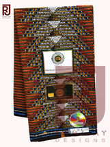  African Ankara Print Fabric Wax Textile Wholesale African Art 6 yards - £39.38 GBP