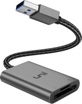 SD Card Reader High Speed USB 3.0 to Micro SD Card Adapter Aluminum Computer Mem - £23.55 GBP