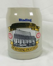 Vintage German Beer Mug Stein Binding 1.7 Fruhschoppen 1979 Im Binding-F... - $16.95