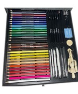 Artist Loft 140 Piece Deluxe Art Set in Wooden Three-Drawer Case - $11.39