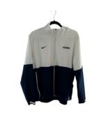 Uconn Huskies White and Blue Nike Zip Up Jacket: Size Large - $47.27 CAD