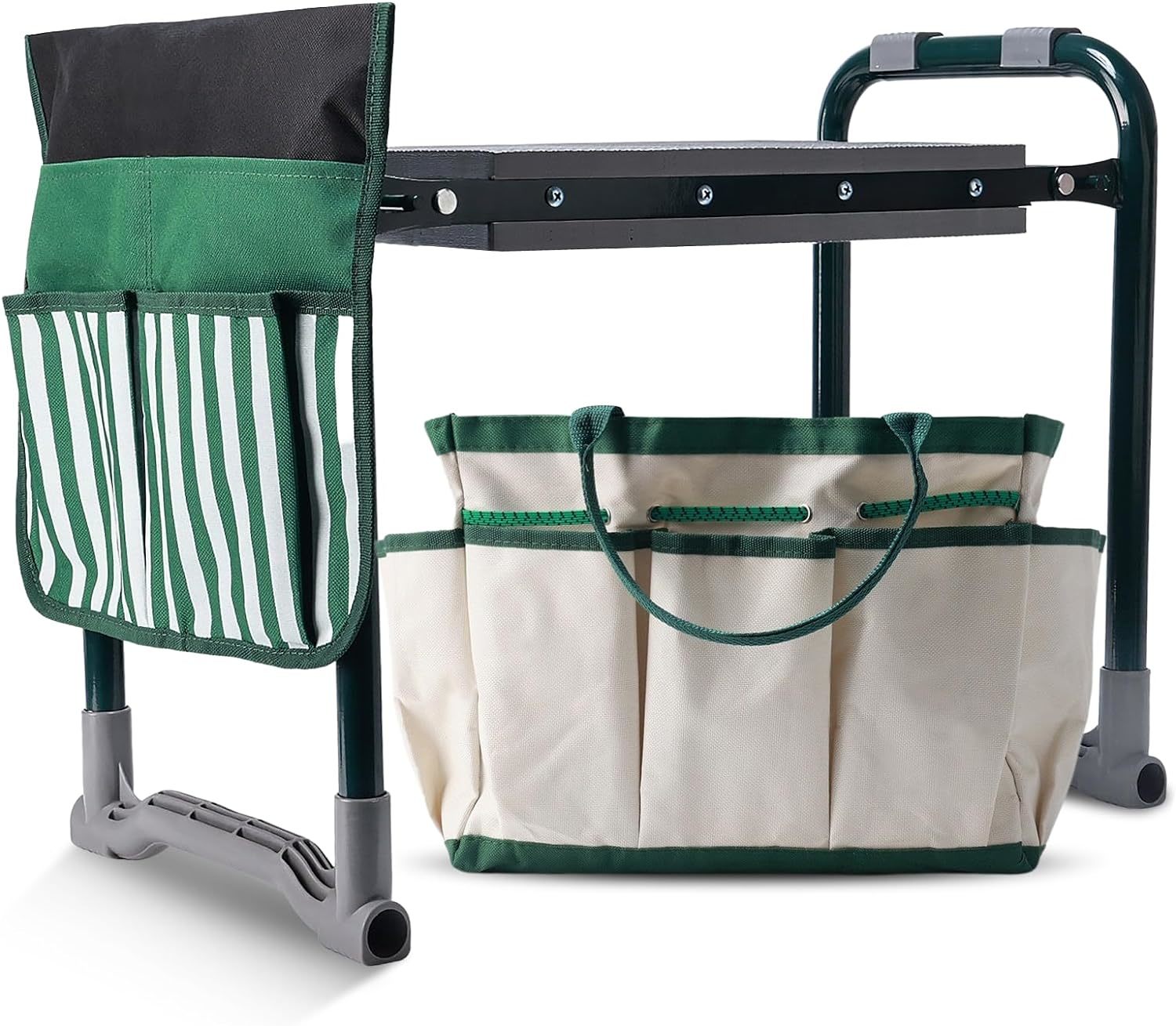 Garden Kneeler And Seat With Upgraded Widened 10 Inch Thick Kneeling Pad... - $64.98