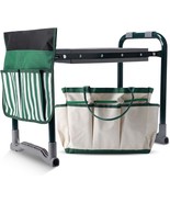 Garden Kneeler And Seat With Upgraded Widened 10 Inch Thick Kneeling Pad... - $64.98