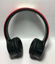 Bluetooth Kabellos Headset Kopfhörer Stereo Super Bass Kopfhörer Rot - £11.58 GBP