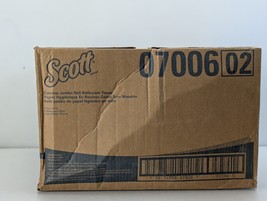 12-Rolls Scott 07006 Coreless Jumbo Roll Jr. 2-Ply Bathroom Toilet Paper... - $45.44