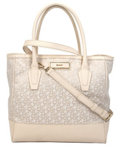 DKNY Town Country Jacquard Ivory Saffiano Large Shopper Tote NWT  - £74.00 GBP