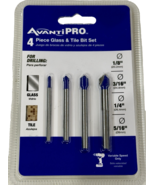 AvantiPRO Glass and Tile Bit Set (4-pieces) PMAGT1050-S4 - $21.78