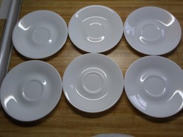 Corelle saucers Winter Frost White 6 - $18.99