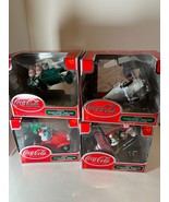 Coca Cola  Platinum Series Ornaments, 2001, 2002 Lot Of 4 - €13,59 EUR