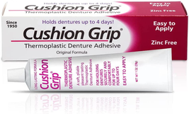 Cushion Grip Thermoplastic Denture Adhesive for Refitting and Orange - £17.62 GBP