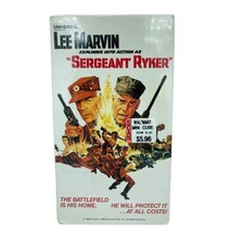 Sergeant Ryker VHS 1968 Lee Marvin Korean War  Factory Sealed - £9.03 GBP