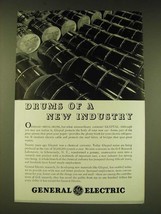 1936 General Electric Ad - Drums of a new industry - £14.78 GBP
