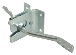 FORGE AUTO GATE GARDEN LATCH CATCH LOCK / STRIKER SILVER POWDER COATED T... - $133.64 MXN