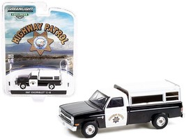 1987 Chevrolet C-10 Black and White CHP &quot;California Highway Patrol&quot; &quot;Hobby Excl - £15.29 GBP