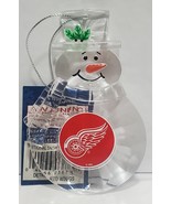 Detroit Red Wings Snowman Ornament - NHL - $231.87 MXN