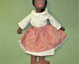 20&quot; AFRICAN AMERICAN FOLK ART CLOTH DOLL VINTAGE HAND CRAFTED PLUSH AMER... - $108.00