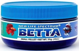 New Life Spectrum Betta Food Regular Floating Pellets 2.8 oz  - £8.09 GBP
