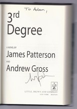 3rd Degree No. 3 by James Patterson &amp; Andrew Gross (2004, Hardcover) Signed - £26.31 GBP