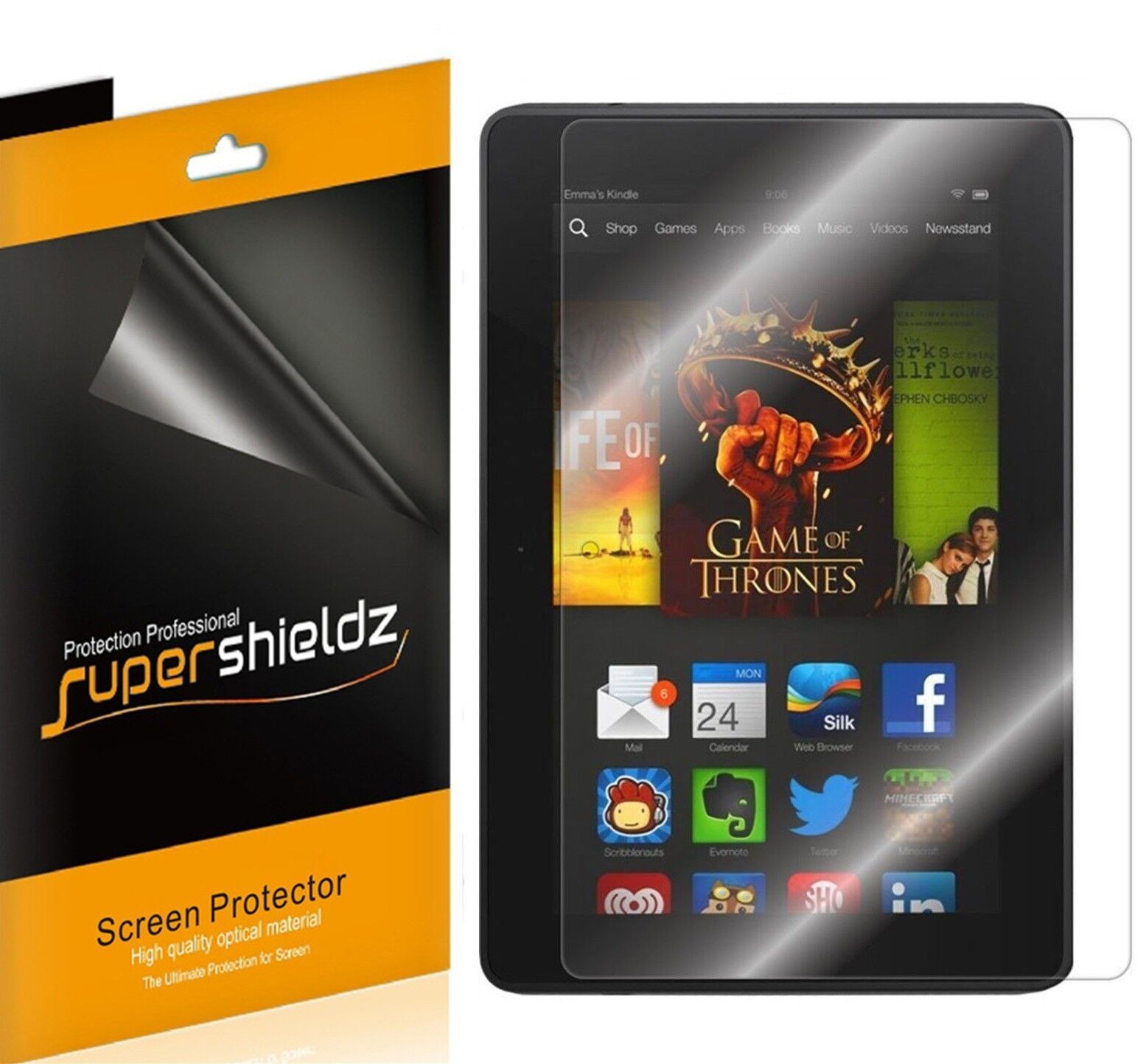 3 Anti Glare Matte Screen Protector For Amazon Kindle Fire Hdx 8.9" - $17.99