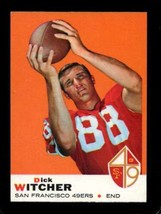 1969 Topps #91 Dick Witcher Ex 49ERS Nicely Centered *XR25853 - £3.12 GBP