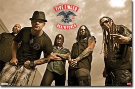 Trends International Five Finger Death Punch Group 5FDP Music Poster 34x22 inch - £40.30 GBP