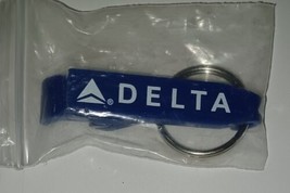 Delta Airlines Keychain Key Ring with bottle opener - £3.94 GBP