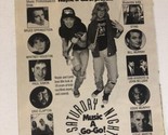SNL Saturday Night  Tv Guide Print Ad Steve Martin REM Nirvana Bill Murr... - $5.93