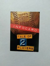 1994 Topps Stadium Club Baseball Info Card # 2 - £1.18 GBP
