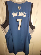 Adidas Swingman NBA Jersey Minnesota Timberwolves Derrick Williams Blue ... - $49.49