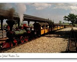 New Zooland Miniature Train Milwaukee Wisconsin WI UNP Chrome Postcard H19 - $4.03