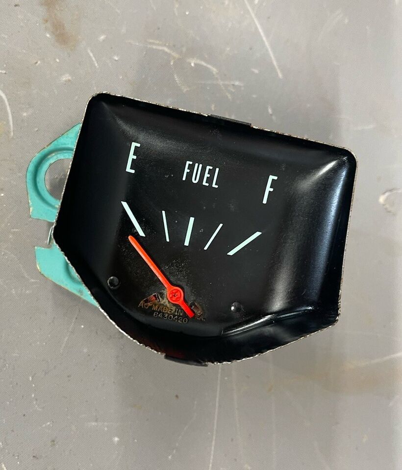 1966-1967 Chevy Chevelle El Camino Malibu Gas Fuel Gauge Dash Instrument... - $79.43