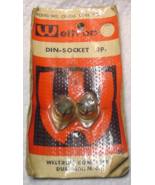 2 NOS Weltron Co.  Model CP-056 PANEL MOUNT 3 PIN DIN SOCKET 3P FEMALE o... - $68.03 MXN