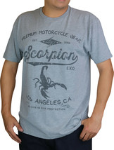 Scorpion Mens Stinger Tee Shirt T-Shirt Grey XL - £19.94 GBP