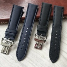 23mm Canvas &amp; Leather Strap Band for Blancpain Fifty Fathoms 5000/5015 W... - $23.69+
