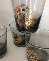 Vintage 70s lowball cocktail glasses set of 4 image 2