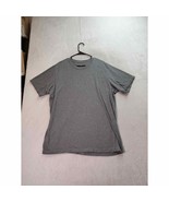 Eddie Bauer T Shirt Mens Tall XL Gray Legend Wash Cotton Short Sleeve Cr... - $29.66 CAD