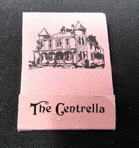 The Centrella Bed &amp; Breakfast Inn Pacific Grove CA Matchbook Cover Flat ... - $14.84