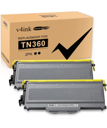 2PK Compatible Toner Cartridge Replacement for Brother TN360 TN330 Toner - £36.33 GBP