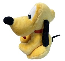 Disney Store Pluto Plush Exclusive Stuffed Dog Sitting 10.5 inches high - $11.46