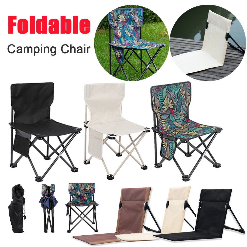  lightweight folding chairs furniture strong load bearing easy storage for picnic beach thumb200