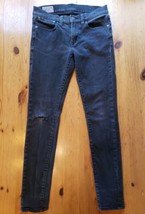 Polo Ralph Lauren Skinny Jeans Womens 28 Charcoal Gray The Varick Leggin... - £20.87 GBP