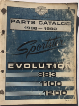 1986 1987 1990 Harley Davidson Sportster Evolution Models Parts Catalog ... - $29.99