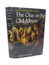 The Clue in the Old Album Hardcover Dust Jacket Book Tweed 1947 Vtg Nancy Drew - £109.89 GBP