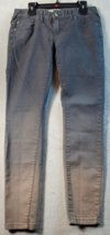 Free People Jeans Women Size 25 Gray Denim Cotton Pockets Medium Wash Flat Front - £20.62 GBP