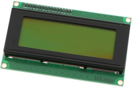 2004 20X4 LCD Display LCD Screen Serial with IIC I2C Adapter Yellow Gree... - £19.50 GBP
